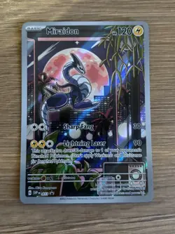 Miraidon SVP013 Black Star Promo Holo Card Scarlet Violet Pokemon TCG - Image 1