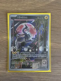 Miraidon SVP013 Black Star Promo Holo Card Scarlet Violet Pokemon TCG - Image 3