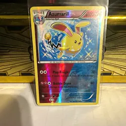 The Pokemon Company Azumarill Reverse Holo Rare 77/114 Steam Siege 100 HP (2016) - Image 1