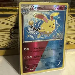 The Pokemon Company Azumarill Reverse Holo Rare 77/114 Steam Siege 100 HP (2016) - Image 3