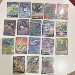 Pokemon TCG Crown Zenith 18 Card Ultra Rare V/VMAX/VSTAR Holo Lot English 2023 - Image 1