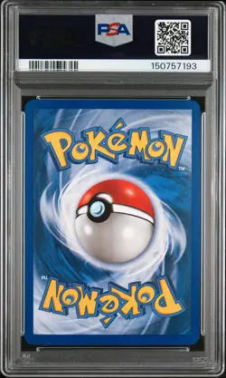 2002 POKEMON EXPEDITION #116 LARVITAR-REVERSE FOIL PSA 8 - Image 2