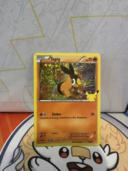 Pokemon - Tepig 13/25 - McDonalds 25th Anniversary - Non Holo - Near Mint - Image 1