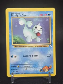 Misty's Seel Pokemon Card Gym Heroes 88/132 LP VINTAGE WOTC 2000 🔥 - Image 1