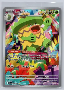 Ludicolo 095/094 Illustration Rare Phantasmal Flames Pokemon Holo Near Mint - Image 1