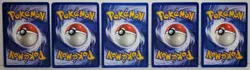 LOT OF 5 VINTAGE BASE SET POKEMON CARDS UNCOMMON ALL DIFFERENT MP - Image 2