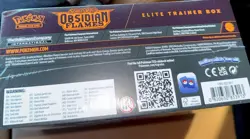 Pokemon: Scarlet & Violet 3: Obsidian Flames Elite Trainer Box - New seal 820650853913 - Image 1