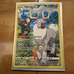 Pokemon Wyrdeer Astral Radiance Trainer Gallery Ultra Rare TG06/TG30 Nintendo NM - Image 2