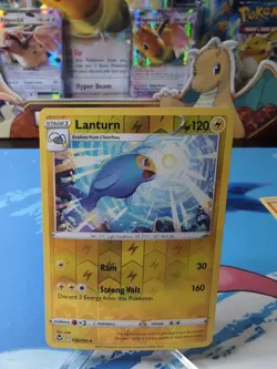 Lanturn Reverse Holo - 052/195 - SWSH12: Silver Tempest - Uncommon - NM - Image 1