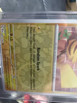 Pokemon Temporal Forces PIKACHU 051/162 Extremely RARE DOUBLE PRINT Error Card!! - Image 5