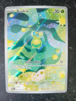Pokemon TCG Budew 221/217 Ascended Heroes Illustration Rare NM - Image 2