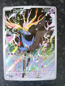 Pokemon TCG - Xerneas 91/86 Illustration Rare Pokemon Chaos Rising NM - Image 2