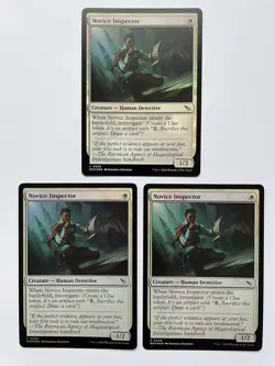 Novice Inspector x 3 ~ FOIL ~ Murders at Karlov Manor ~ Mtg - Image 1