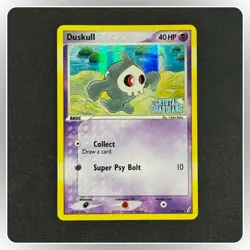 POKEMON DUSKULL 51/100 REVERSE HOLO CRYSTAL GUARDIANS STAMPED NM/LP - Image 1