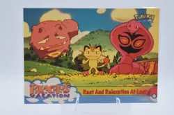 Pokemon TCG Rest and Relaxation at Last Pokemon Topps Pikachu's Vacation 49 - Image 1