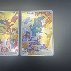 Pokemon First Partner Series 2 Johto Starter Set Chikorita Cyndaquil Totodile #2 - Image 4
