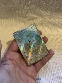 Pokemon TCG Squirtle 170/165 Reverse Holo Scarlet & Violet 151 60HP EN 2023 - Image 3