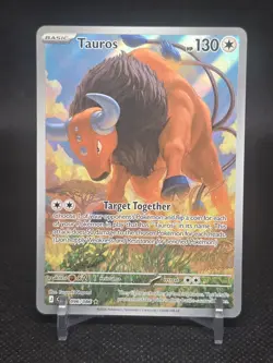 Tauros 96/86 Illustration Rare Pokemon Chaos Rising ME04 Pack Fresh! SAR - Image 1