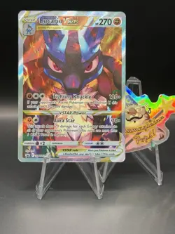 Pokemon Lucario VSTAR #SWSH291 SWSH: Sword & Shield Promo Cards NM - Image 1
