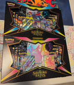 Pokemon TCG: Shining Fates Premium Collection Box Crobat & Dragapult 820650808715 - Image 1