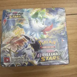 Pokemon TCG Sword & Shield Brilliant Stars Booster Box Factory Sealed Brand New - Image 1