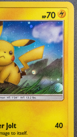 Near Mint - Pokemon TCG 2019 Pikachu SM183 Sun & Moon Promo Cosmos Holo - Image 3