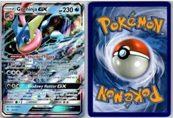Greninja GX 24/131 Holo GX Rare Forbidden Light Pokemon - Image 3