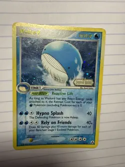 Wailord 14/92legend Maker Reverse Holo Stamped Pokemon TCG - LP - Image 1