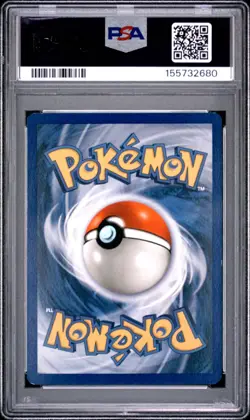 1999 Pokemon Hitmonlee 7/62 Fossil Holo PSA 7 - Image 2