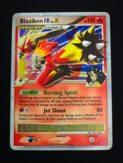 Blaziken Lv.X 142/147 - Holo Pokemon TCG Card Rare - Image 1