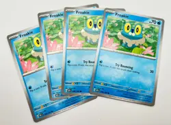 Pokemon Card Obsidian Flames Playset Froakie 056/197 4x x4 - Image 1