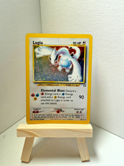 Pokemon Neo Genesis Lugia Card 9/111 Holo-Rare Unlimited Edition TCG - Image 1