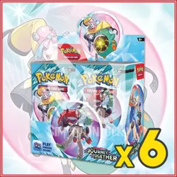 Pokemon Journey Together (SV09) Booster CASE! 6 Boxes Factory Sealed IN HAND! - Image 3