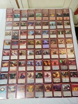 Custom Commander deck: Mono Red CHANDRA Fire of Kaladesh Magic 100 cards MTG EDH - Image 2