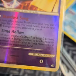 The Pokemon Company Jirachi 1/95 Unleashed Reverse Holo Rare English 2010 HP 60 - Image 3