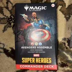 Magic: the Gathering⚡Marvel Super Heroes Commander Deck🔥Avengers Assemble💎 - Image 1