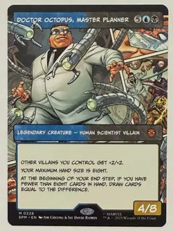 Doctor Octopus, Master Planner Borderless - Mythic - Marvel's Spider-Man MTG - Image 1