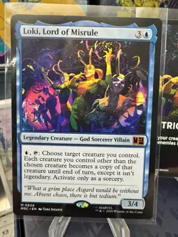 Loki, Lord of Misrule 628 Commander: Marvel Super Heroes Magic: The Gathering NM - Image 2