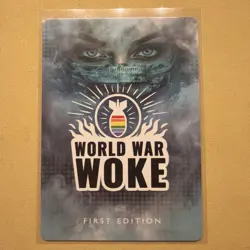 2025 World War Woke - Transgender Athlete ULTRA RARE HOLO - SHIPS FAST! - Image 2