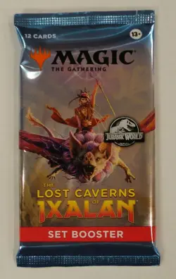 Magic The Gathering The Lost Caverns of Ixalan 12-Card Set Booster Pack ENGLISH - Image 1