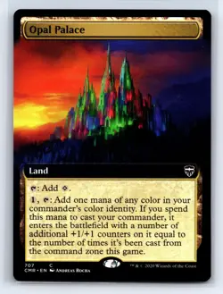 Opal Palace (Extended Art) 707 Common Commander LegendsMTG LP - Image 1