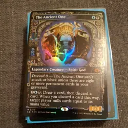 MTG The Ancient One *SHOWCASE FOIL* The Lost Caverns of Ixalan 0319 NM - Image 1