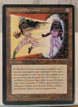 Mtg MIRROR UNIVERSE LP/NM Italian Legends Reserve List -Argo- - Image 1