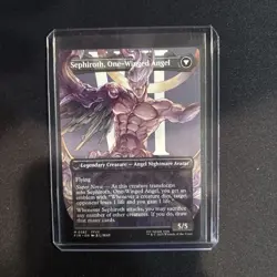 Sephiroth, Fabled SOLDIER One-Winged Angel MTG 382 BORDERLESS non foil - Image 2