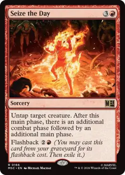 MTG Marvel Super Heroes Commander - Seize the Day - Image 1