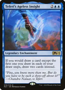 Teferi's Ageless Insight R 76 Core Set 2021 MTG M-03 - Image 1
