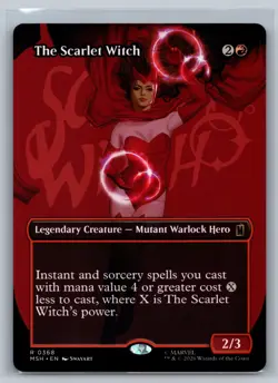 Marvel Super Heroes The Scarlet Witch (Borderless) 368 - Image 1
