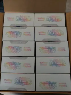 10x OPENED Prismatic Evolutions ETB,No packs. No promo card. 2 Pokemon Center - Image 2