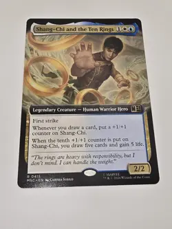 Shang-Chi and the Ten Rings (Extended Art) Commander: Marvel Super Heroes... - Image 1