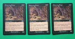 Magic the Gathering MTG Urza's Saga SKITTERING SKIRGE X 3 MP C 1998 Nice! - Image 1